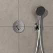 Hansgrohe Showerselect Comfort S thermostaat - inbouw - 2 functies - zekerheidscombinatie toepasbaar bad/vul combinatie - chroom SW918103