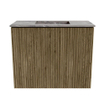 Mondiaz JOYA-DLUX Meuble de salle de bains - 50cm - couleur Dusk - Vasque FAYE position Milieu Sans trou de robinet couleur Sombra SW1426120