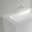 Villeroy & Boch Finion lavabo-meuble - 120x50 sans trou de robinet sans trop-plein stonewhite Ceramic+ stone white SW209391