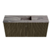 Mondiaz JOYA-DLUX 90cm toiletmeubel - kleur Shadow - Wastafel FAYE positie Midden Zonder kraangat kleur Sombra. SW1425196