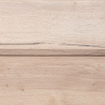 Saniclass Aurora Badmeubelset - 120cm - 2 lades - dubbele wastafel keramiek - zonder kraangat - zwart - roble luz SW1139091
