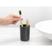 Brabantia ReNew Porte-brosse à dents - debout - insert - gris foncé SW454748