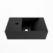 Mondiaz TYNE fontein - 40x23x12cm - wasbak rechts - 1 kraangat - solid surface Urban mat SW704676
