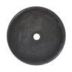 Wiesbaden Raw vasque posée ronde 40x14 cm pierre dure adoucie SW296084