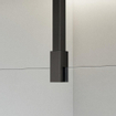FortiFura Galeria inloopdouche - 100x200cm - helder glas - plafondarm - gunmetal SW957335