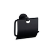 Fortifura Calvi Toiletset 5-delig - toiletrolhouder - reserverolhouder - toiletborstelhouder - handdoekhaak - pedaalemmer - mat zwart SW1478234