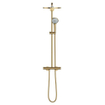GROHE Euphoria XXL Colonne de douche avec robinet thermostatique et douche de tête Rainshower Cosmo 310 et douchette cool sunrise (or) SW98860