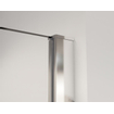 FortiFura Galeria inloopdouche - 100x200cm - helder glas - wandarm - chroom SW917213