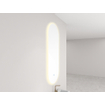 Wiesbaden Lumia miroir ovale avec LED, dimmable et chauffage miroir 50 x 100 cm SW892029