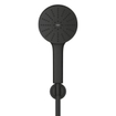 GROHE Precision Feel Thermostatische Badkraan - 31.3cm - Vitalio Joy Badset - ronde handdouche - 3 straalsoorten - met houder - matte black SW1565454
