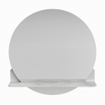 Miroir de salle de bain Mondiaz SPOT - rond 70cm - plan de miroir - couleur Opalo SW1235654