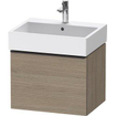 Duravit D-neo Meuble sous vasque 58.4x44.2x44cm 1 tiroir Chêne (terra) mat SW640933