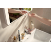 Hansgrohe Xarita Lite Q Spiegel - 50x70cm - led verlichting - Verticaal - wandschakelaar - Mat wit SW1165047