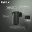 Tiger Carv Zeepdispenser - 175ml - wandmodel - zwart SW771753