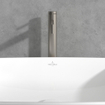 Villeroy & Boch Dawn Mitigeur de lavabo monotrou - surélevé - Nickel brossé mat (inox) SW974121