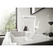 Hansgrohe Finoris Mitigeur lavabo 230 avec douchette extractible et bonde pop-up mat blanc SW651588