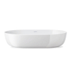 Duravit Luv vasque à poser 60x40cm sans trou de robinetterie blanc SW227983