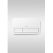 Villeroy & Boch Viconnect 2-knops bedieningsplaat 25,3x14,5 cm. wit glans OUTLETSTORE STORE43769
