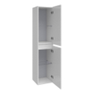 BRAUER Solution Armoire colonne 35x160cm Blanc brillant SW370836