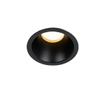 QAZQA Dept Spot encastrable - lot de 2 - 7.8x7.8x6.5cm - à intensité réglable - IP44 - Rond - Noir SW1209517