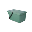 Brabantia Sort & Go Afvalemmer - 20 liter - stapelbaar - hengsel - fir green SW1117379