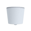 MONDIAZ LAVIE WC suspendu - 36x53cm - sans bride - clay (bleu) - softclose - quick-release - abattant WC - clay (bleu) SW1208584