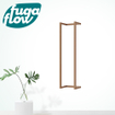 FugaFlow Eccelente Acces handdoekrek - 95x25x20cm - geborsteld koper SW1123838