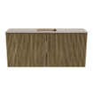 Mondiaz JOYA-DLUX 90cm meuble de toilette - couleur Dusk - Vasque FAYE position Milieu 1 trou de robinet couleur Saba. SW1426062