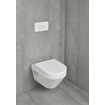 Villeroy & Boch Architectura Pack combiné WC suspendu M - 37x53x35cm - évacuation profonde Twistflush - avec abattant à fermeture douce et déclipsable - blanc SW1162219