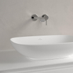 Villeroy & Boch Loop & friends lavabo à poser - 56x38cm - rectang h/s C+ stone white SW644124
