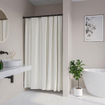 Sealskin Cosima Rideau de douche - 200x180cm - blanc cassé SW1220478