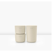 Brabantia ReNew Pots de rangement - set de 3 - beige doux SW798769