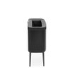 Brabantia Bo Hi Bac à linge - 60 litres - noir mat SW1407119
