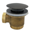 Wiesbaden Caral clickwaste afvoerplug vrijstaand bad 1 1/2" gunmetal SW523974