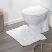 Sealskin Twist Toiletmat Polyester 45x50 cm Wit SW94554