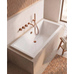 Zeza Square Baignoire - 180x80x49cm - acrylique - Blanc brillant SW1015084