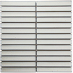 La Mosaic Factory Sevilla carreau mosaïque - 29,6x29,9cm - carrelage mural - Rectangulaire - Porcelaine Stracciatella Mat SW787161