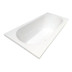 Xellanz Portus RD baignoire duo encastrable 190x90x49 cm acrylique blanc brillant SW72154