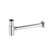 QeramiQ Fuente Pack Lave-mains d'angle - 30x30x10cm - 1 trou de robinet - céramique - robinet Chrome - Blanc brillant SW1111509