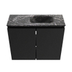 MONDIAZ TURE-DLUX Meuble toilette - 60cm - Urban - EDEN - vasque Lava - position droite - sans trou de robinet SW1103646