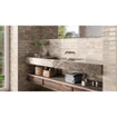 SAMPLE Ceralto Taverno Grain Wandtegel - 6.5x20.2cm - 8mm - greige Glans SW976598