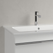 Villeroy & Boch Venticello Lavabo pour meuble avec lavabo gauche 100x50cm avec 1 trou pour robinetterie (et 2 trous perçables) avec trop plein ceramic+ blanc 1025127