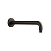 Grohe - Adema Rise Ensemble de douche à effet pluie - rond - coude mural avec support de douchette - flexible de douche lisse - douchette à main - bras mural - pomme de douche de 25 cm - thermostat encastré Grohe SmartControl - graphite dur brossé SW1248543