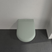 Villeroy & Boch Antao Cuvette profonde - sans bride de rinçage - à suspendre au mur - avec TwistFlush - Morning Green CeramicPlus SW917881