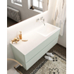 Mondiaz VICA ensemble de meuble de salle de bain - 120cm - meuble sous-vasque gris - 2 tiroirs - lavabo cloud droite - sans trou de robinet XL version 60cm haut SW1090899