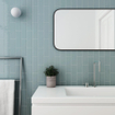 Terravito Elvella Voor wandtegel - 20x6.5cm - 8mm - Blauw SW1175363