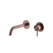 Hotbath ARCHIE Wastafelmengkraan - afvouwdeel - 20cm - Geborsteld koper PVD SW1246209