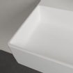 Villeroy & Boch Memento 2.0 wastafel onderzijde geslepen 60x42cm zonder overloop 1 kraangat ceramic+ wit SW358436