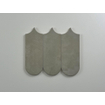 Terravito Evarno wandtegel - 8x21.5cm - Plomb mat (grijs) SW1126156
