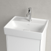 Villeroy & Boch Collaro lave-mains 45x37cm - sans trop-plein 1 trou de robinet ceramic+ blanc SW358369